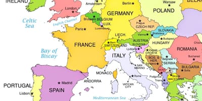 Vatikaan italië kaart